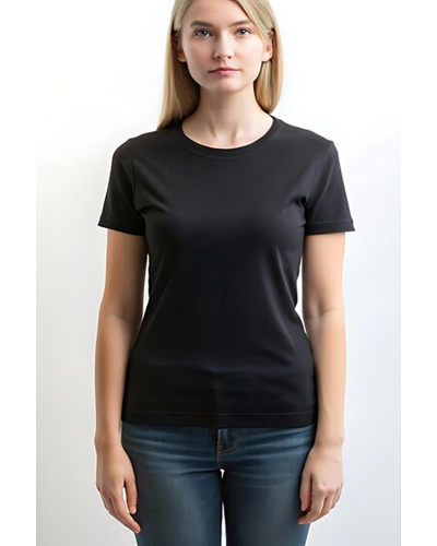 Camiseta Manga Corta Negra