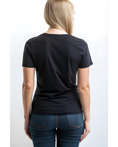 Camiseta Manga Corta Negra